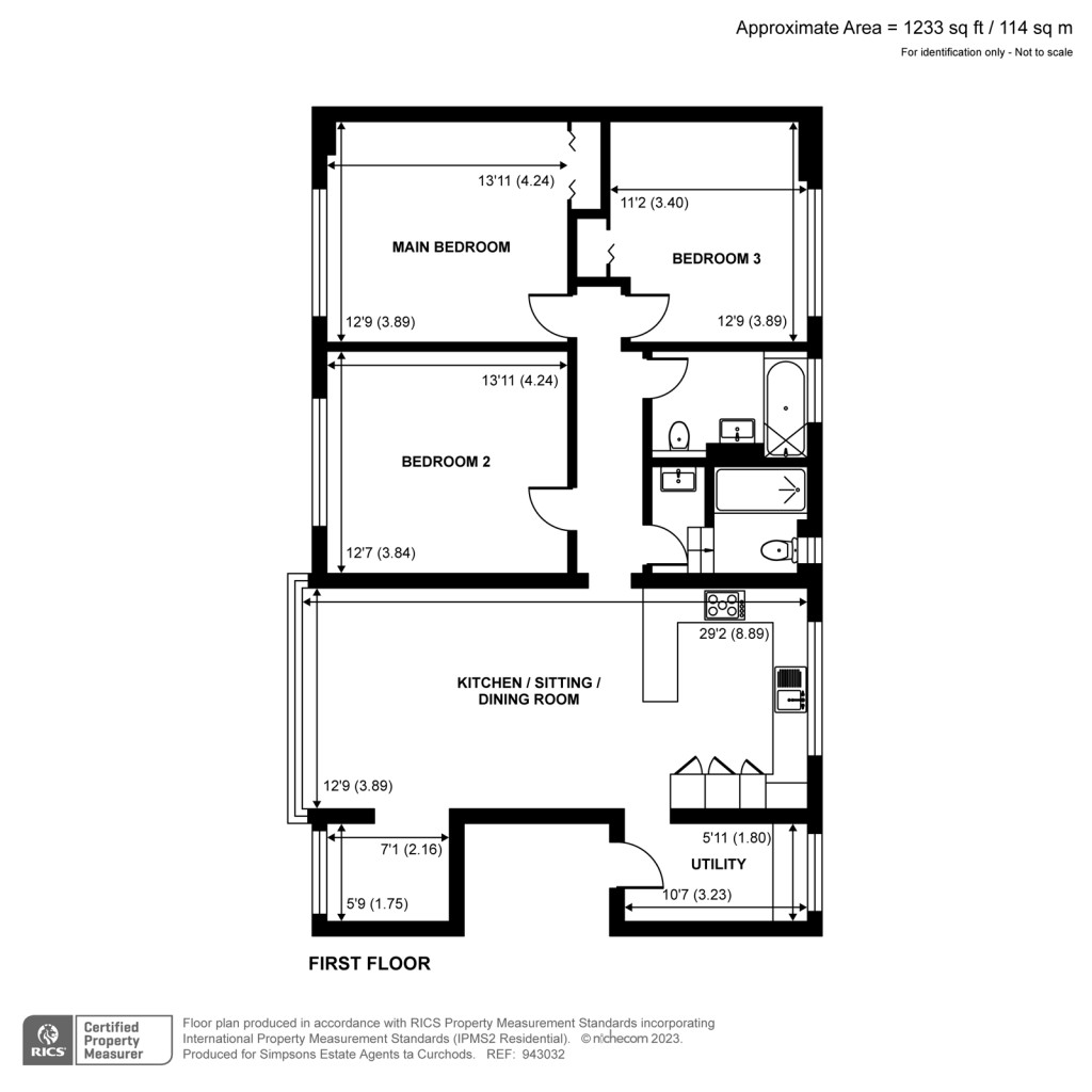 Floorplans For Boxgrove Road, Guildford, Surrey