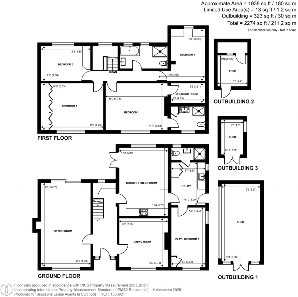 Floorplans For Farnham Road, Guildford, Surrey