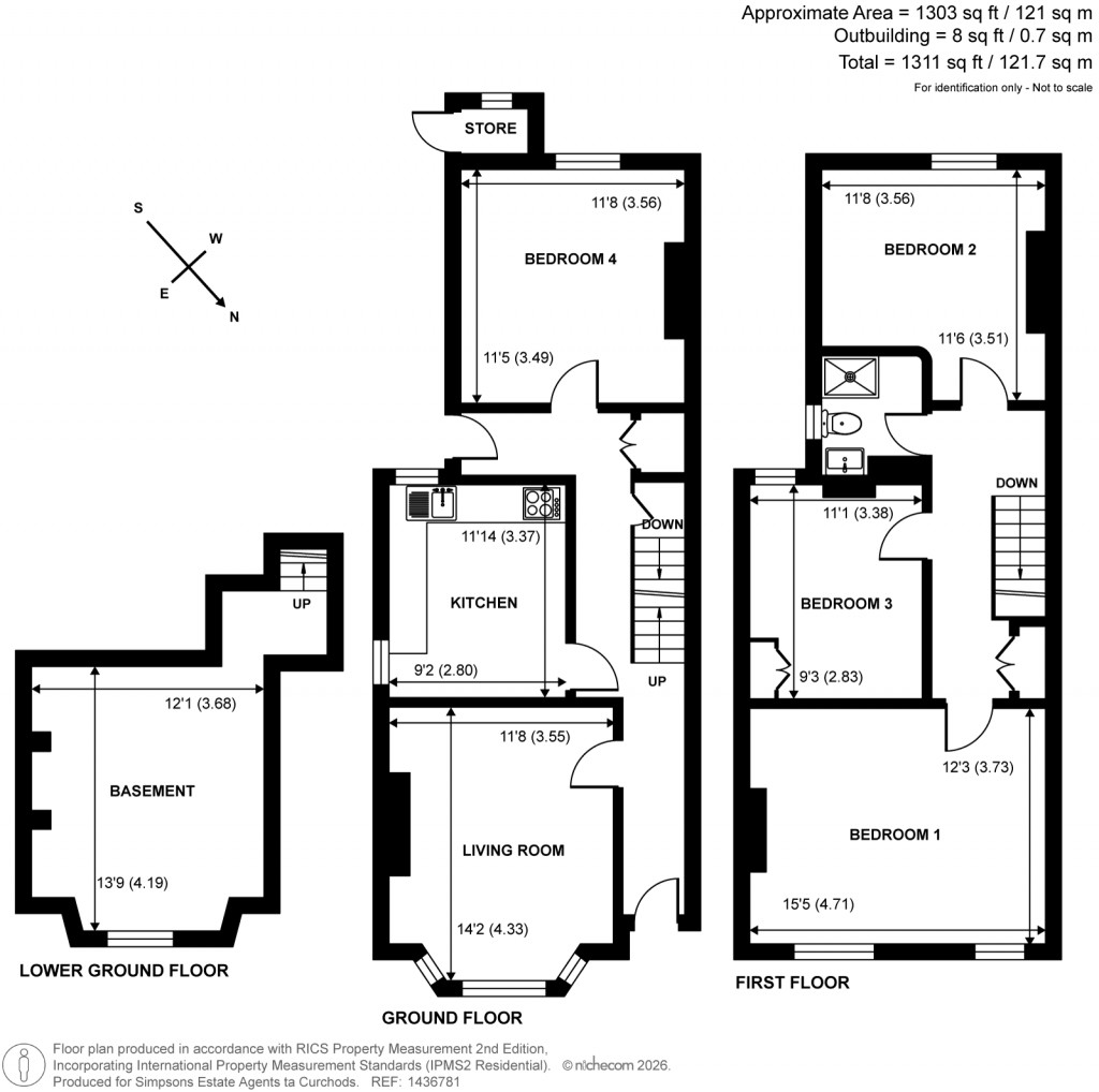 Floorplans For Bray Road, Guildford, Surrey