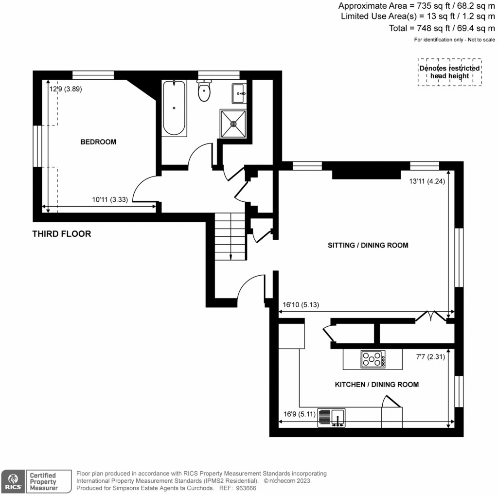 Floorplans For 26 Guildown Road, Guildford, GU2
