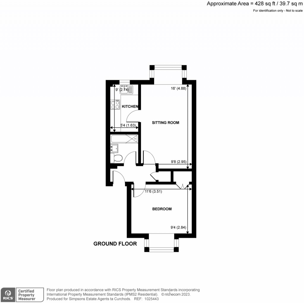 Floorplans For Josephs Road, Guildford, GU1