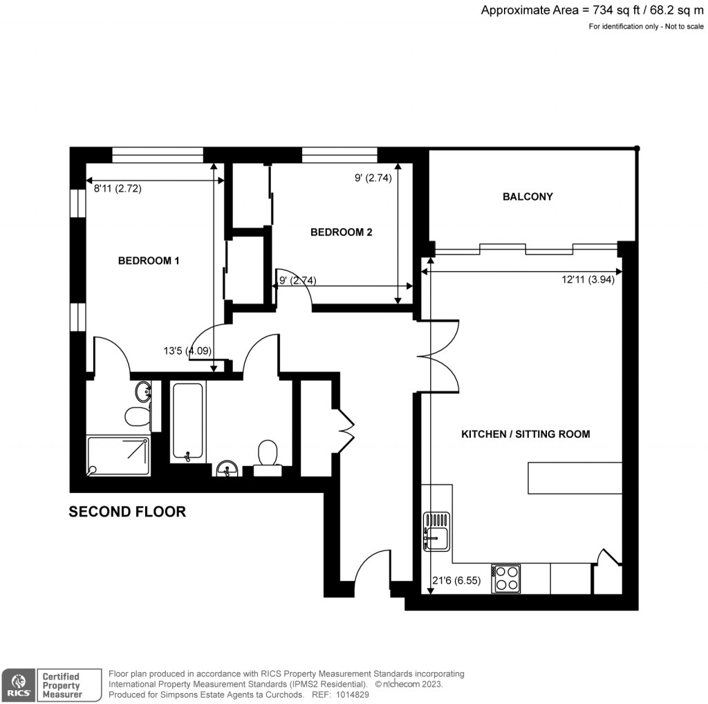 Floorplans For Leapale Lane, Guildford, Surrey