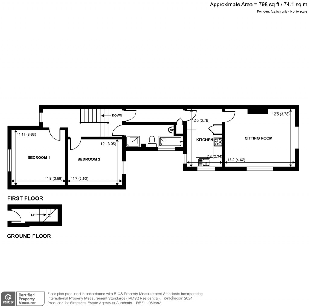 Floorplans For Shalford, Guildford, Surrey