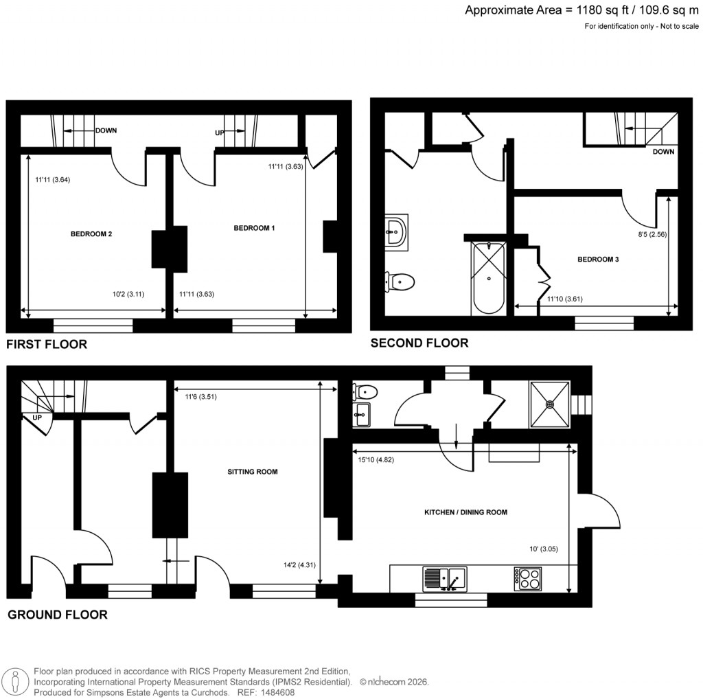 Floorplans For Gosden Common, Bramley, Surrey