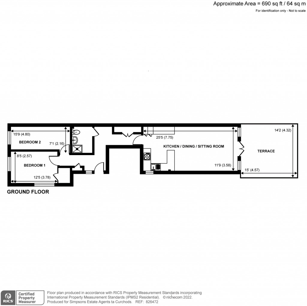 Floorplans For Park Road, Guildford, Surrey