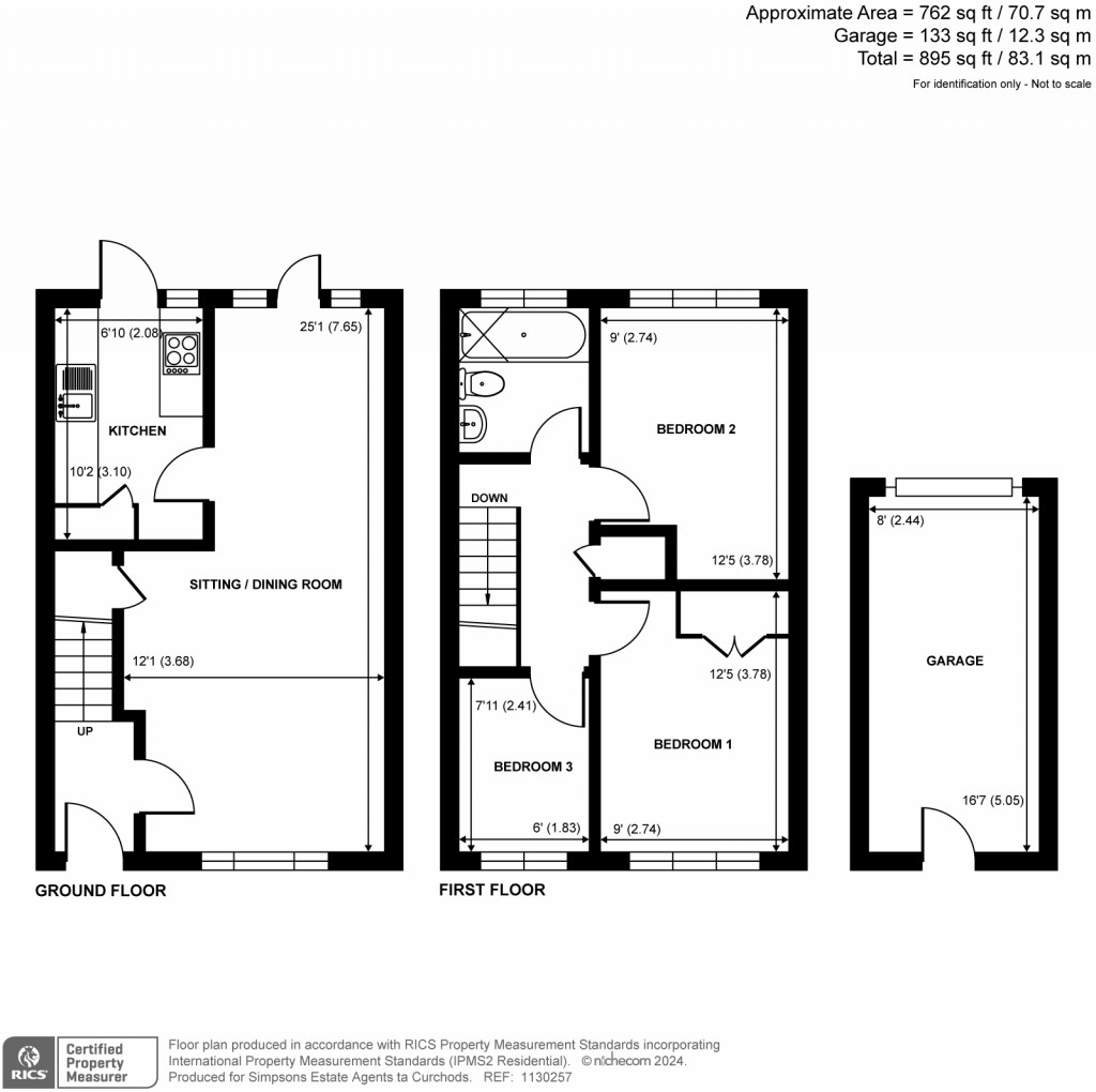 Floorplans For Oakfields, Guildford, Surrey
