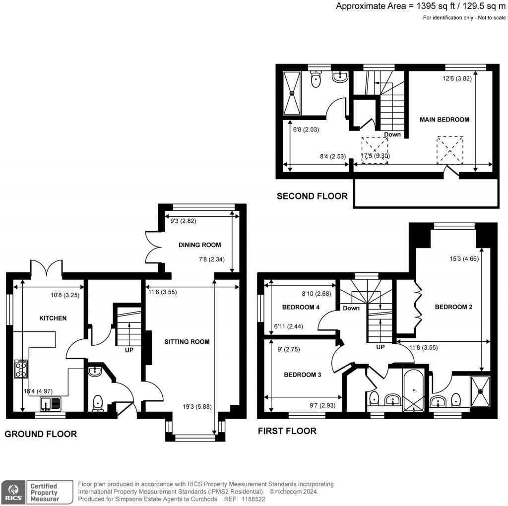 Floorplans For Macdowall Road, Guildford, GU2