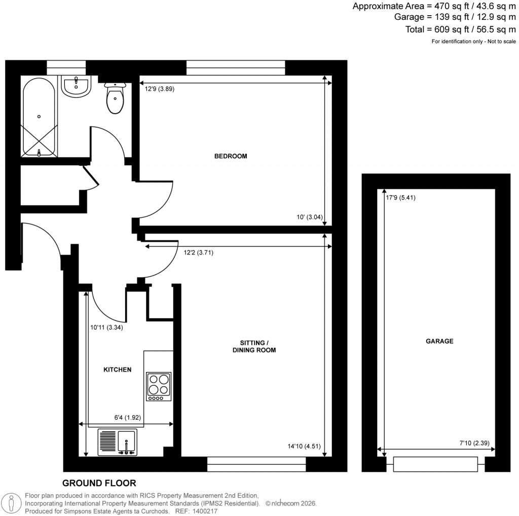 Floorplans For Rosetrees, Guildford, Surrey