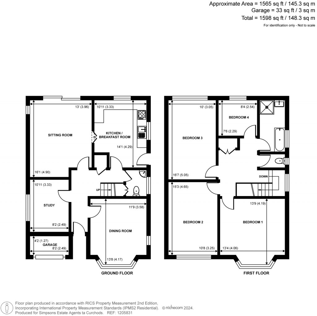 Floorplans For Queen Eleanors Road, Guildford, GU2