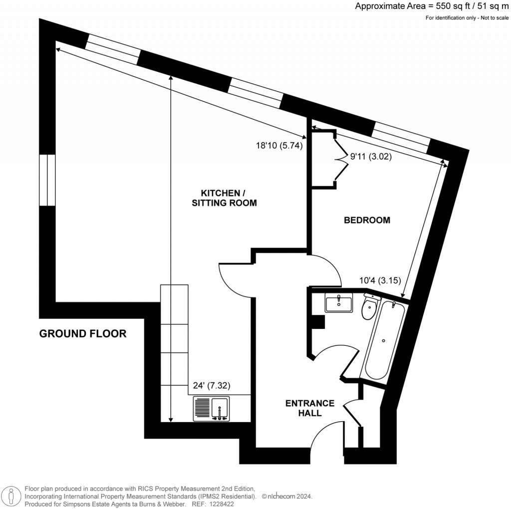 Floorplans For Ward Street, Guildford, Surrey