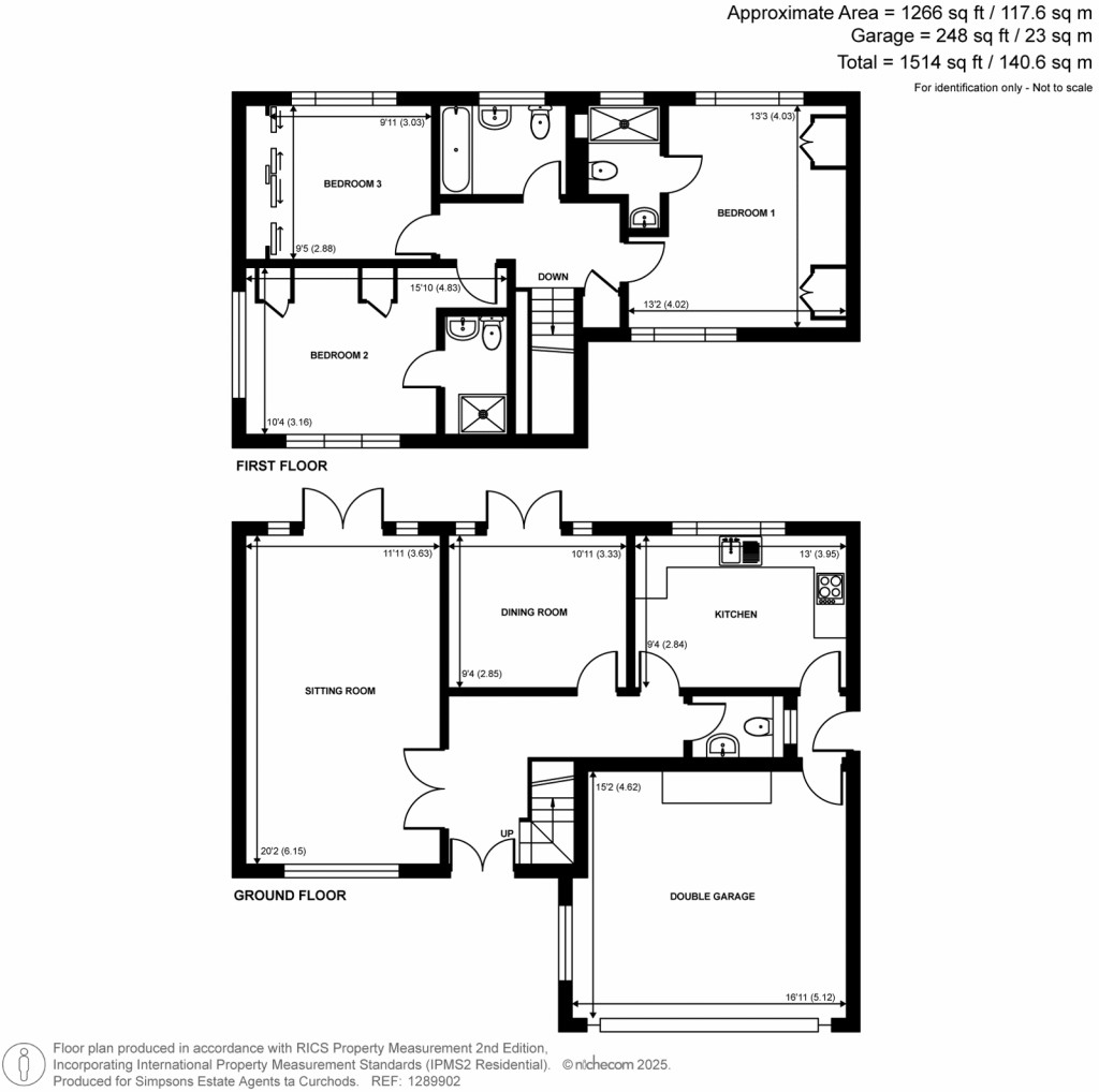 Floorplans For Pit Farm Road, Guildford, Surrey