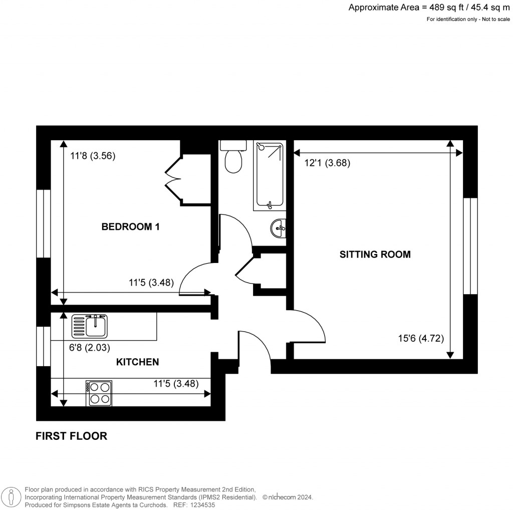 Floorplans For Stocton Close, Guildford, Surrey