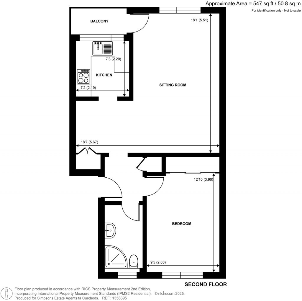 Floorplans For Guildown Road, Guildford, Surrey