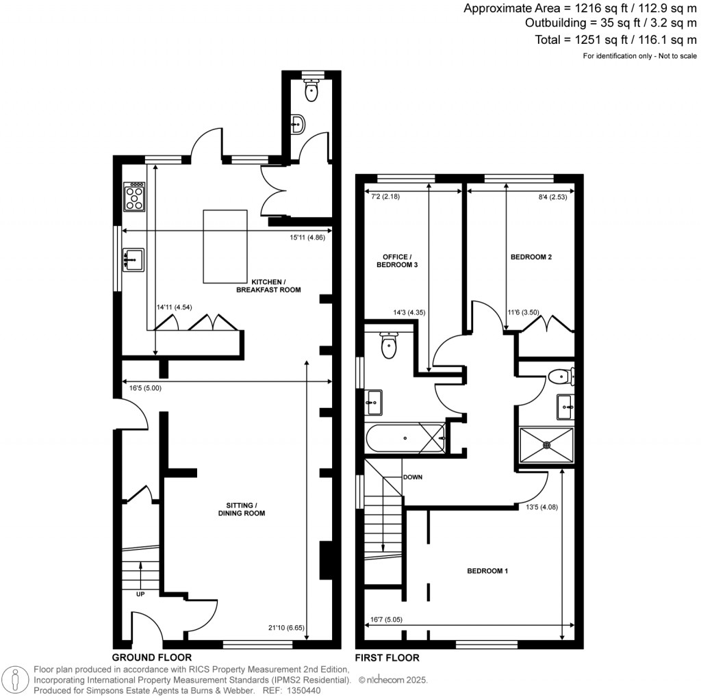 Floorplans For The Street, Puttenham, Surrey