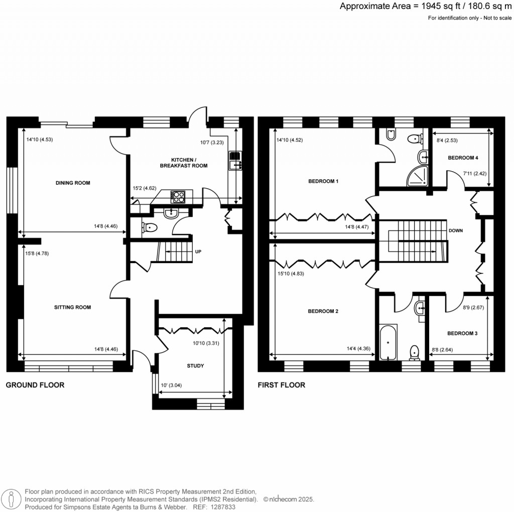 Floorplans For The Street, Puttenham, GU3