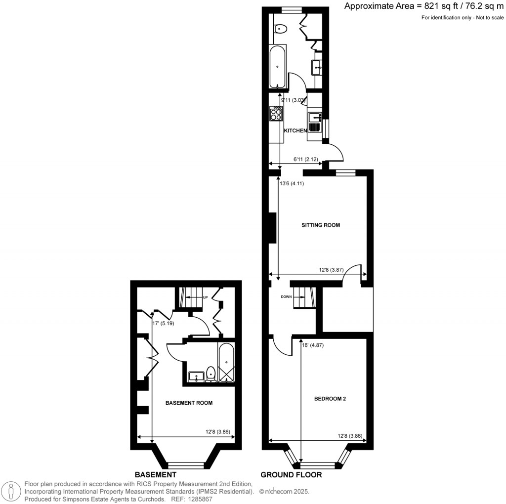 Floorplans For Martyr Road, Guildford, Surrey