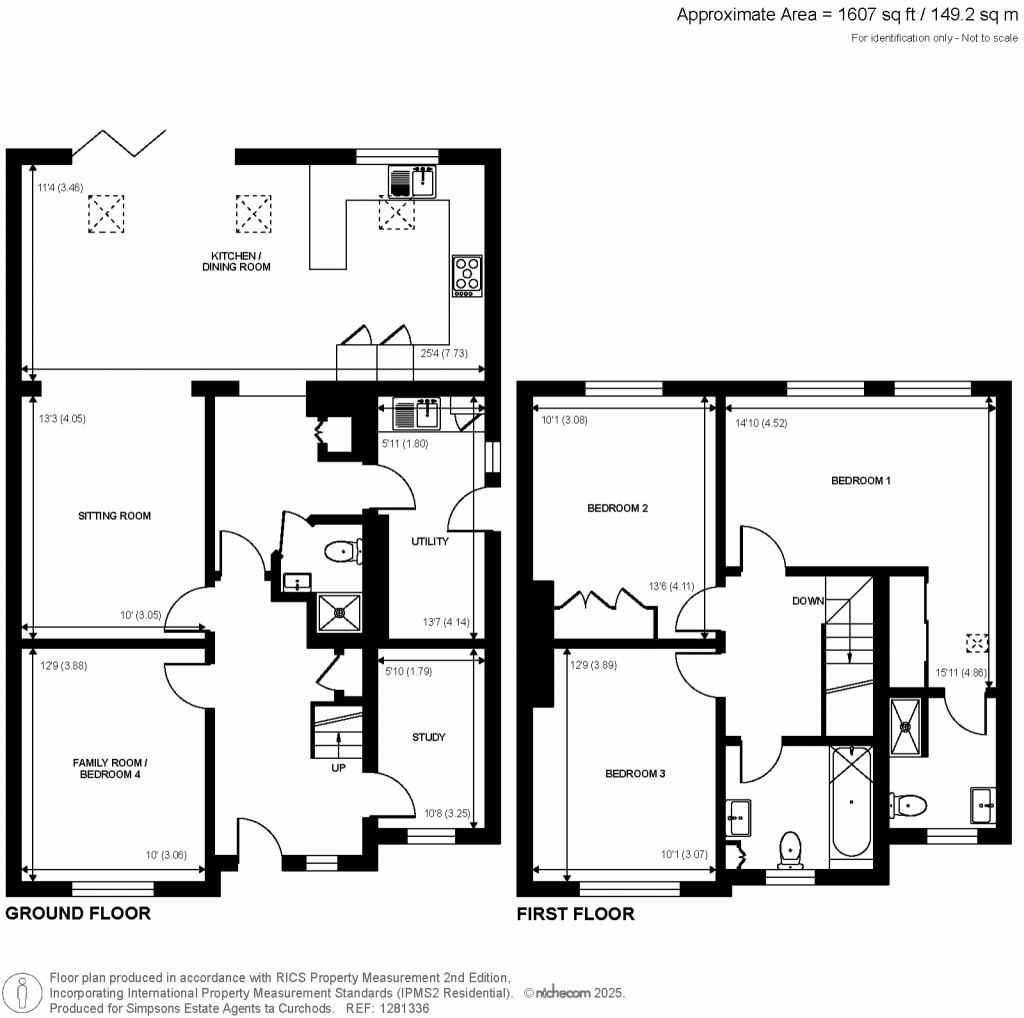 Floorplans For Josephs Road, Guildford, Surrey