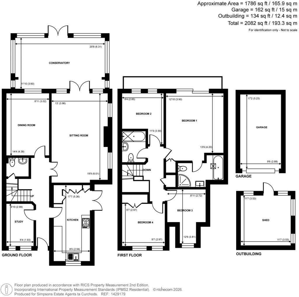 Floorplans For Stoughton Road, Guildford, Surrey