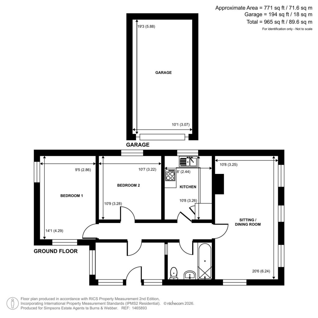 Floorplans For Guildford Road, Farnham, Surrey