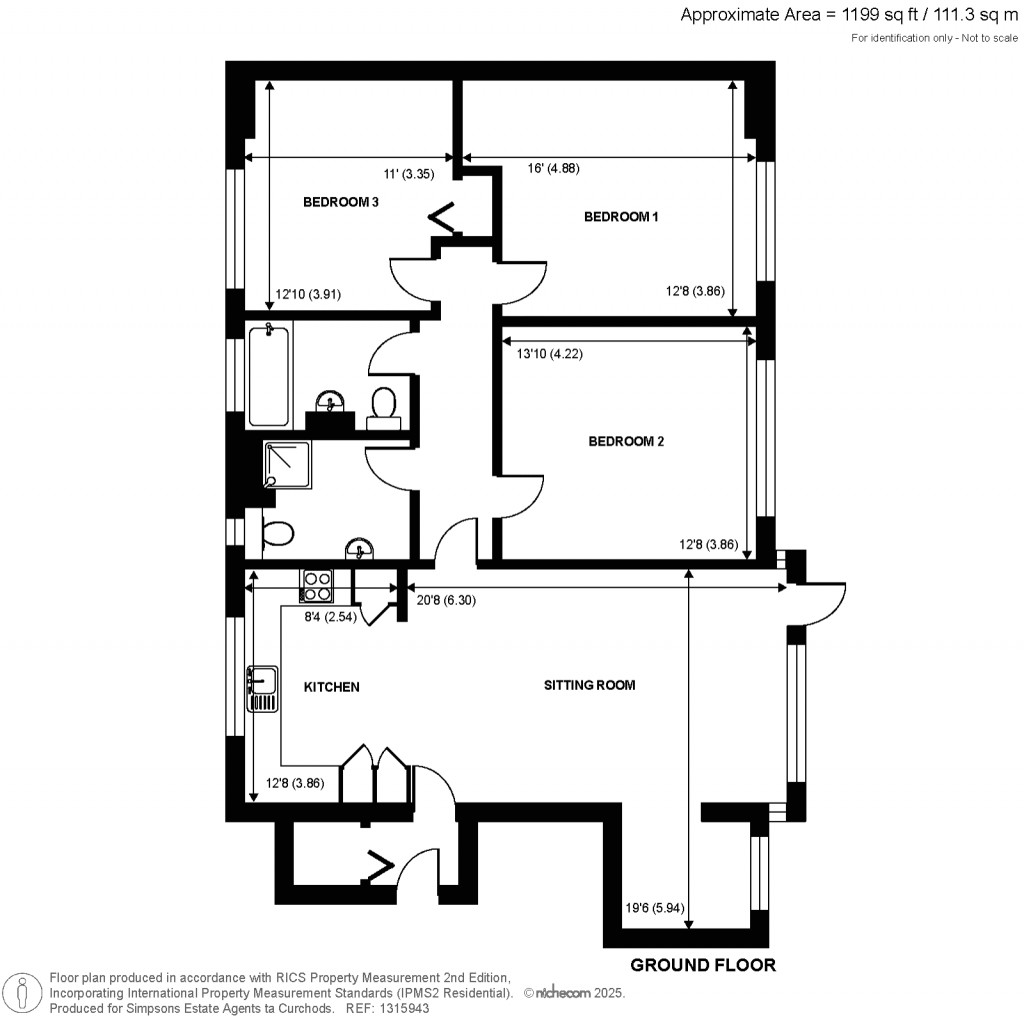 Floorplans For Boxgrove Road, Guildford, Surrey