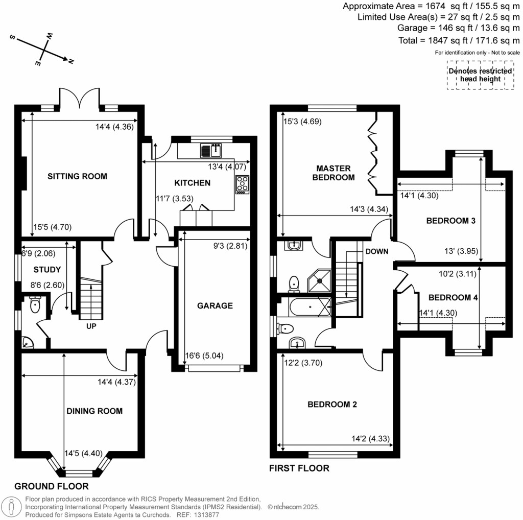 Floorplans For Westwood Lane, Normandy, Guildford, Surrey