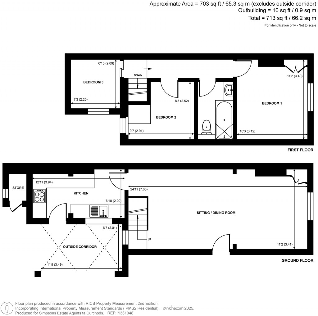Floorplans For Weyside Road, Guildford, Surrey