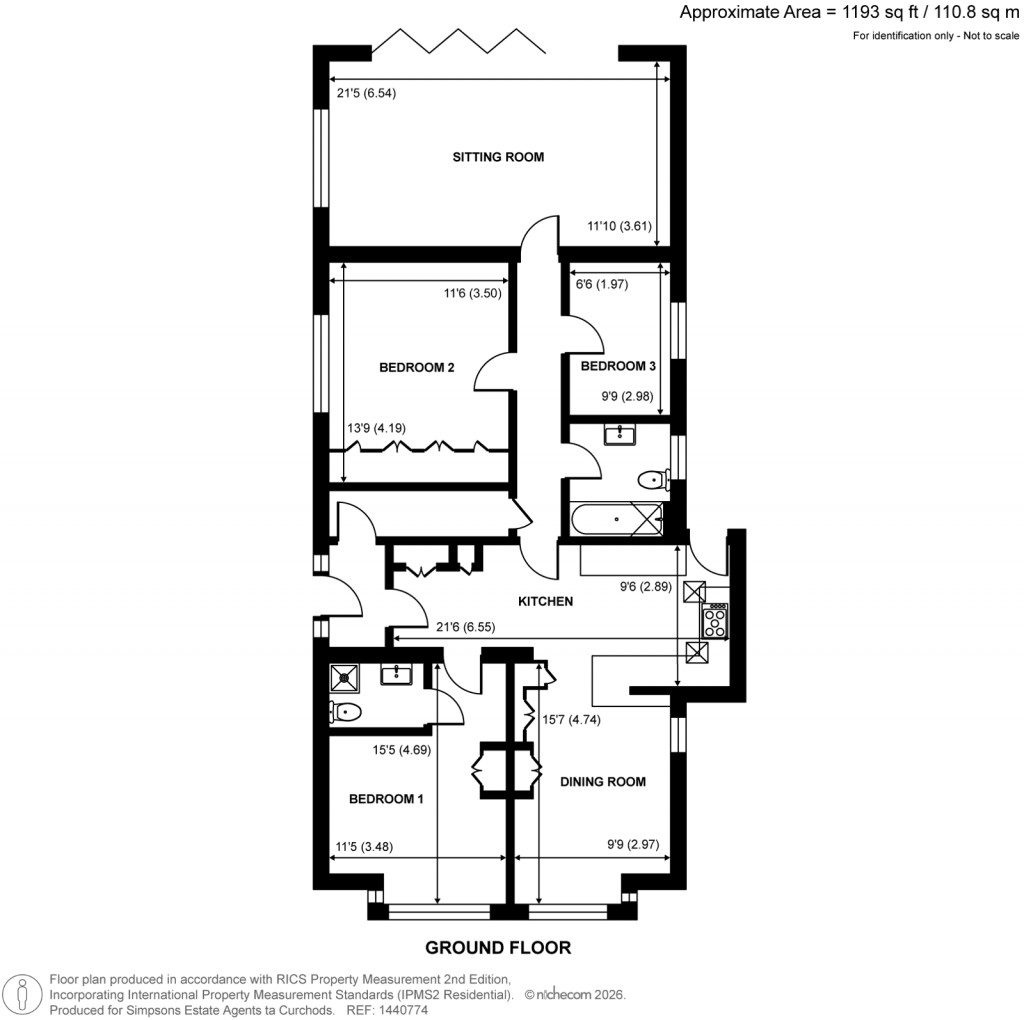 Floorplans For York Road, Guildford, Surrey