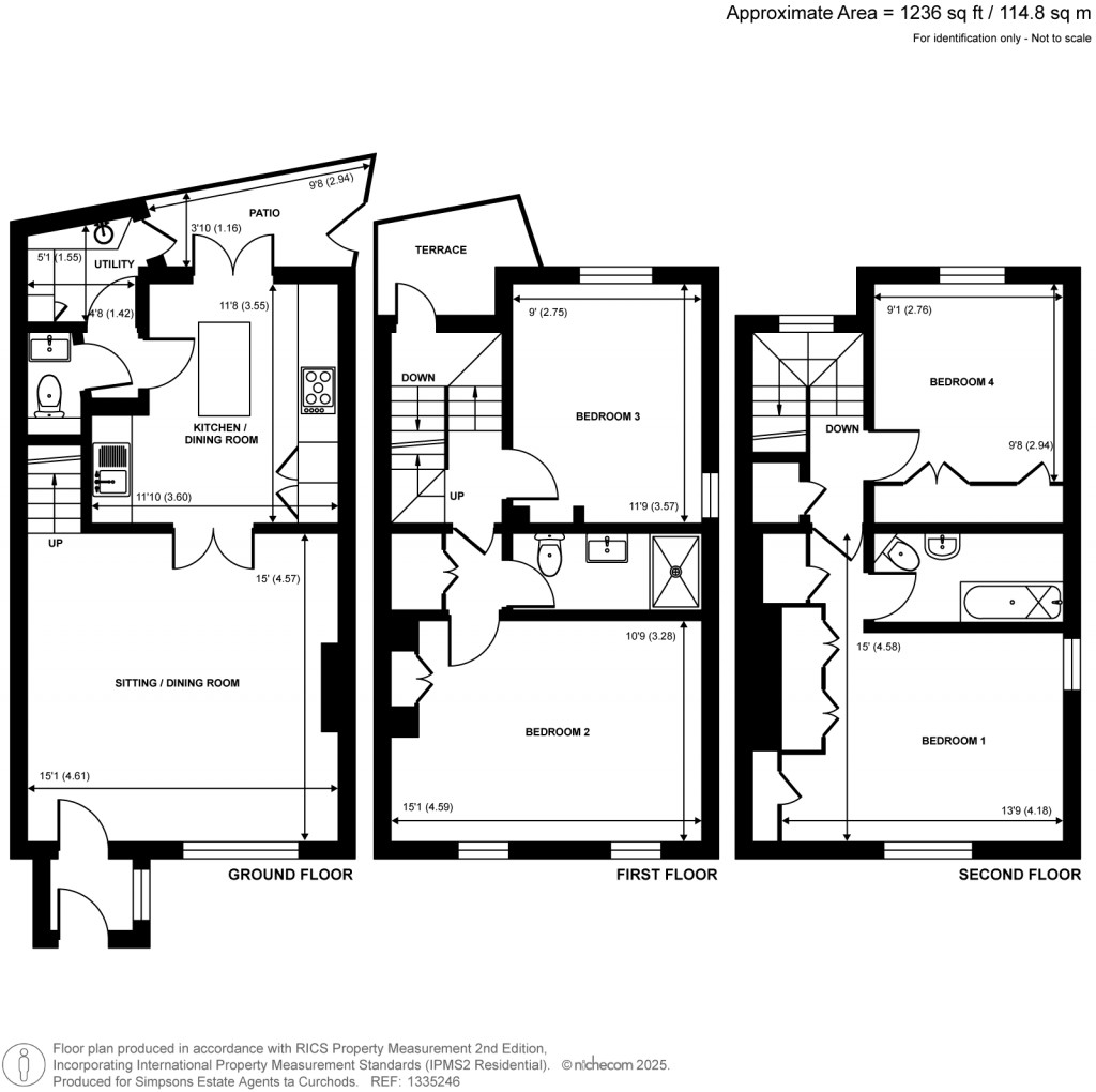 Floorplans For Station Road, Shalford, Surrey