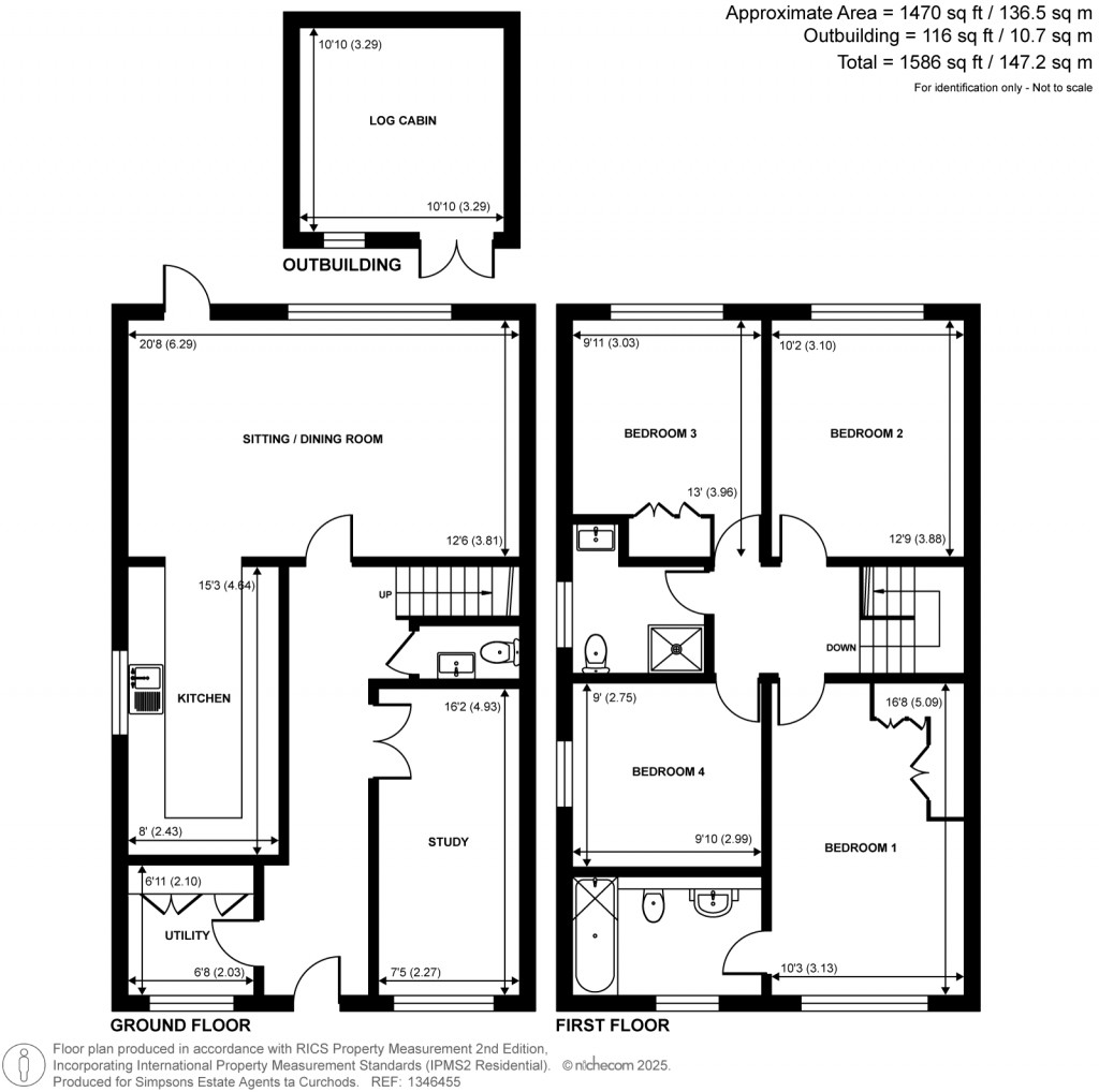 Floorplans For Easington Place, Guildford, Surrey