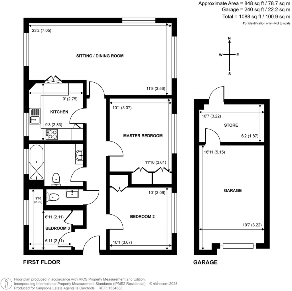 Floorplans For Levylsdene, Guildford, Surrey