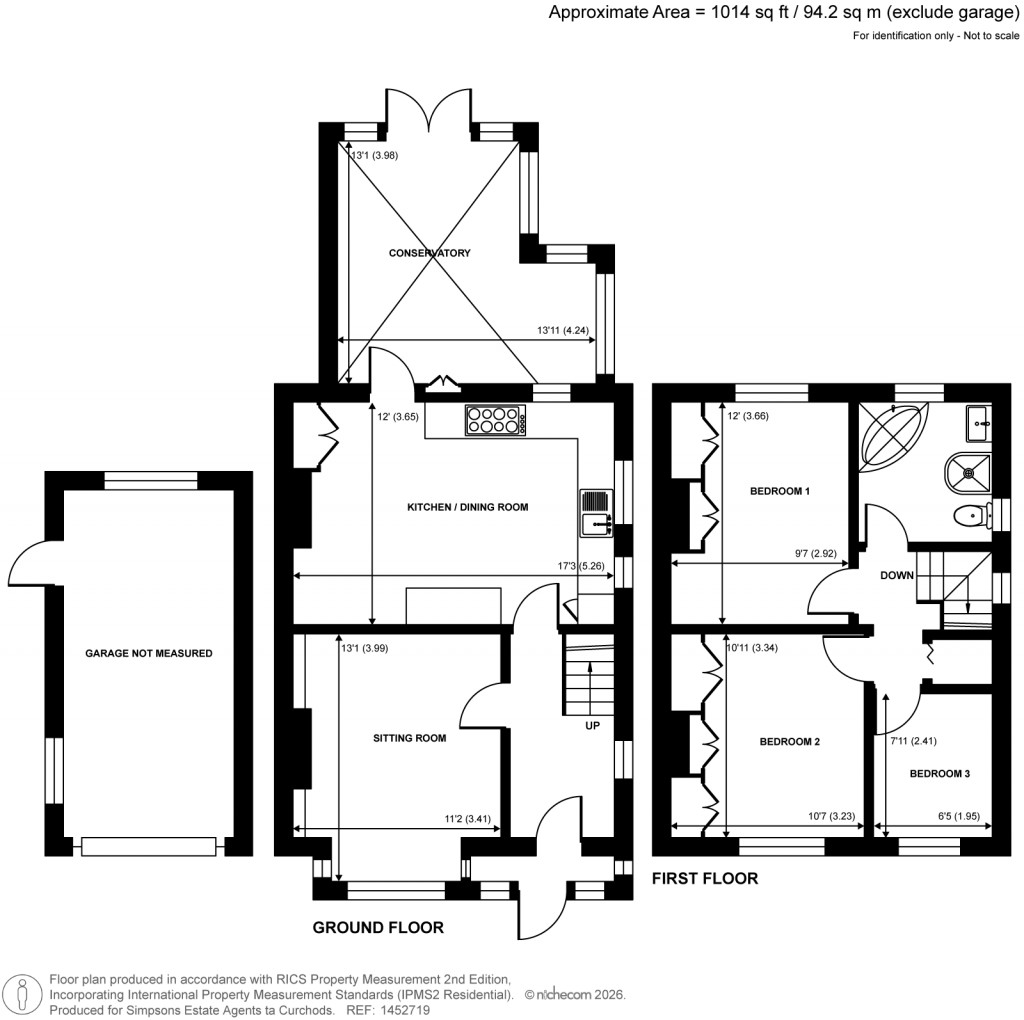 Floorplans For Whitemore Road, Guildford, Surrey