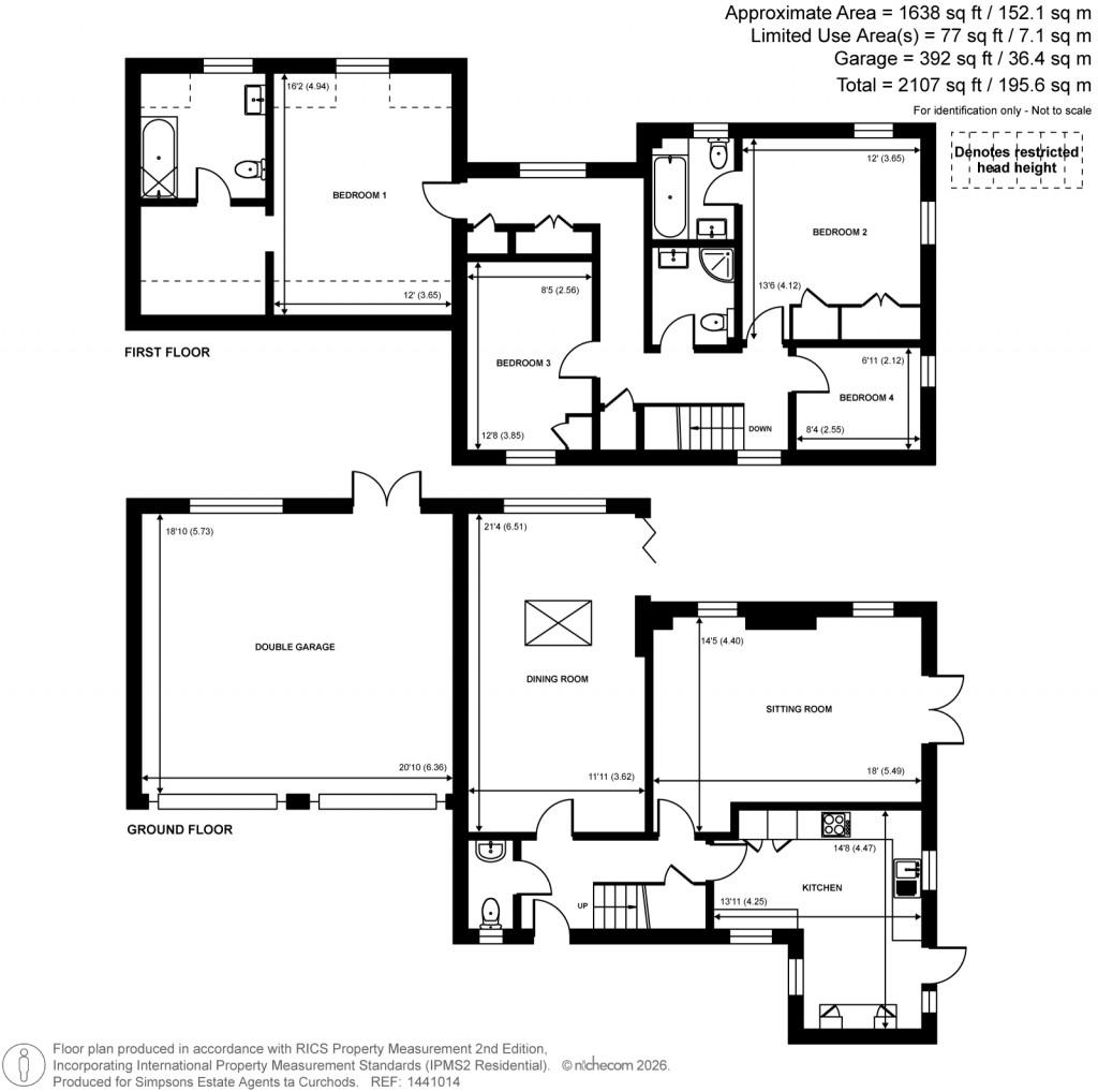 Floorplans For Bramley, Guildford, Surrey