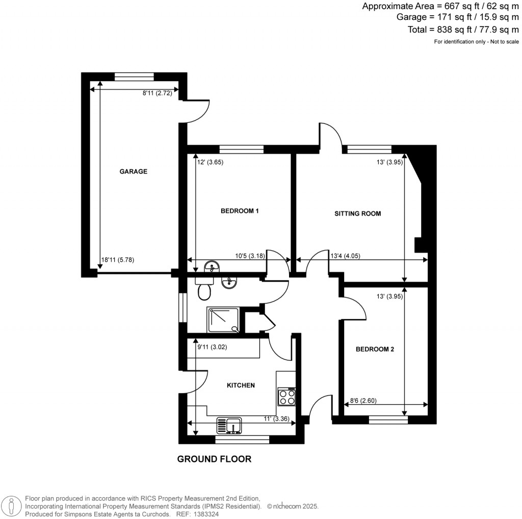 Floorplans For Jacob's Well, Guildford, Surrey