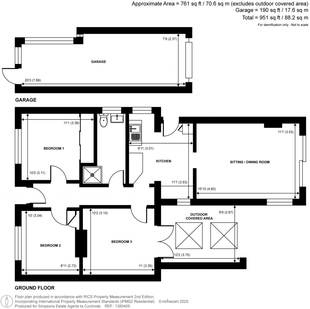 Floorplans For Jacob's Well, Guildford, Surrey
