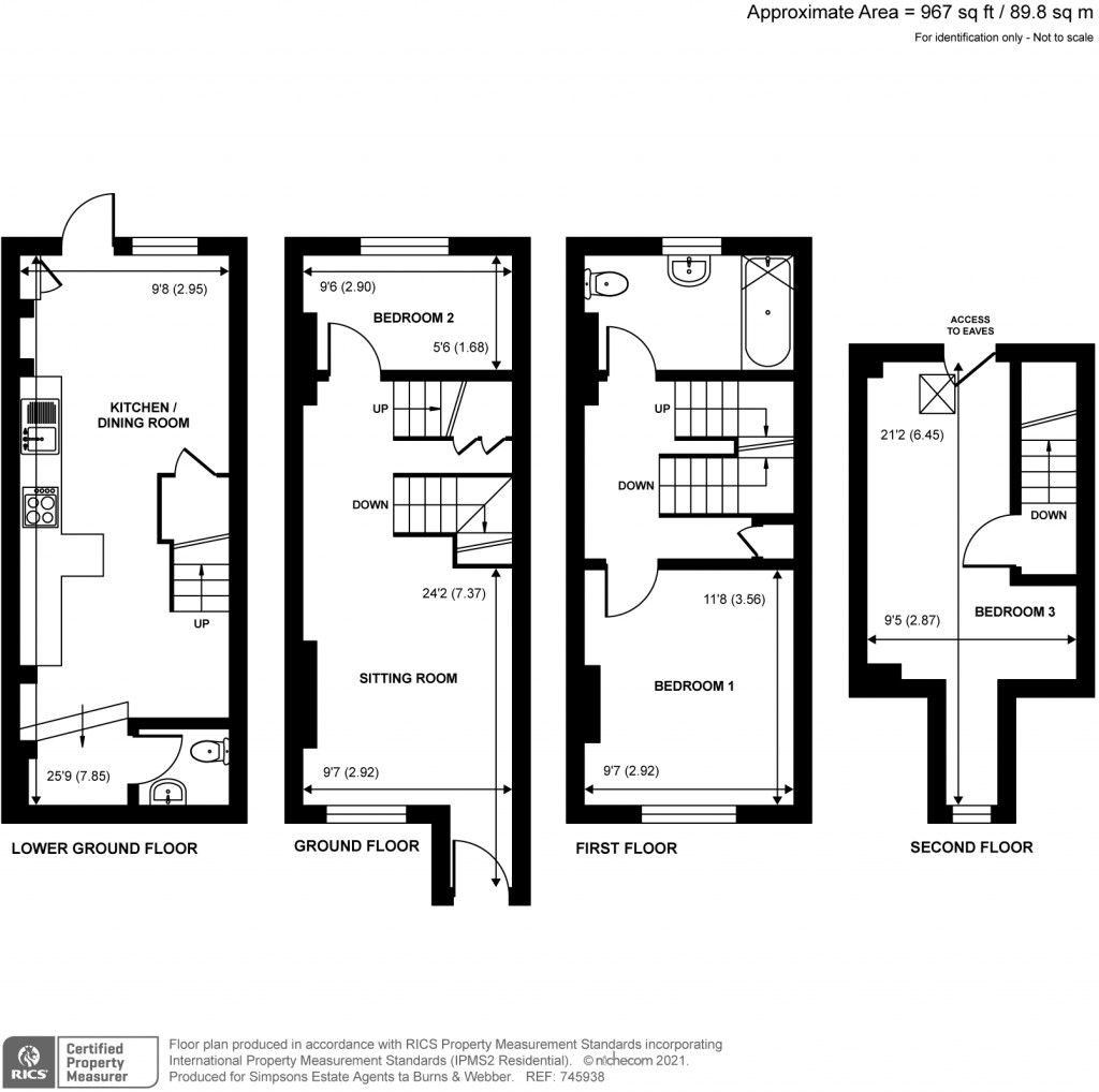 Floorplans For Addison Road, Guildford, Surrey
