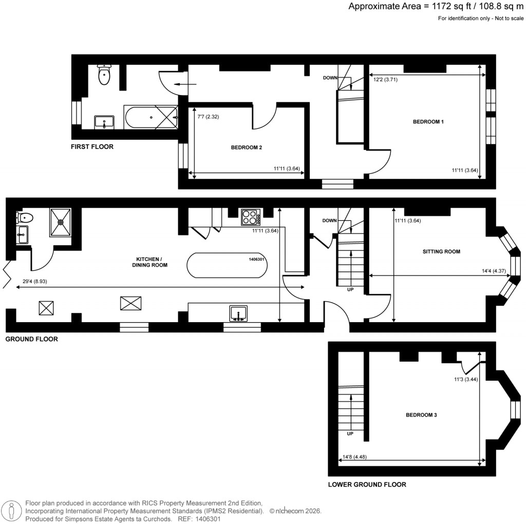 Floorplans For Artillery Road, Guildford, Surrey