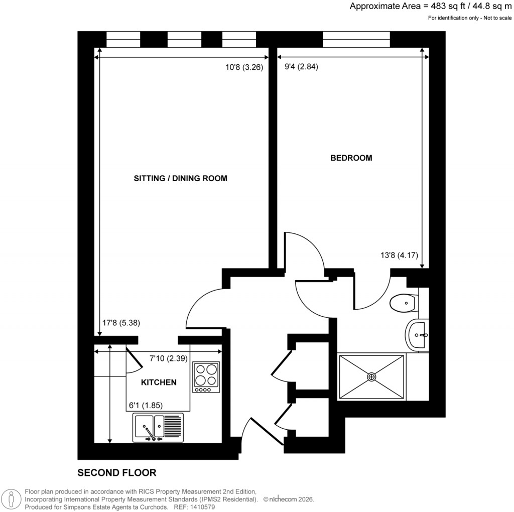 Floorplans For London Road, Guildford, Surrey
