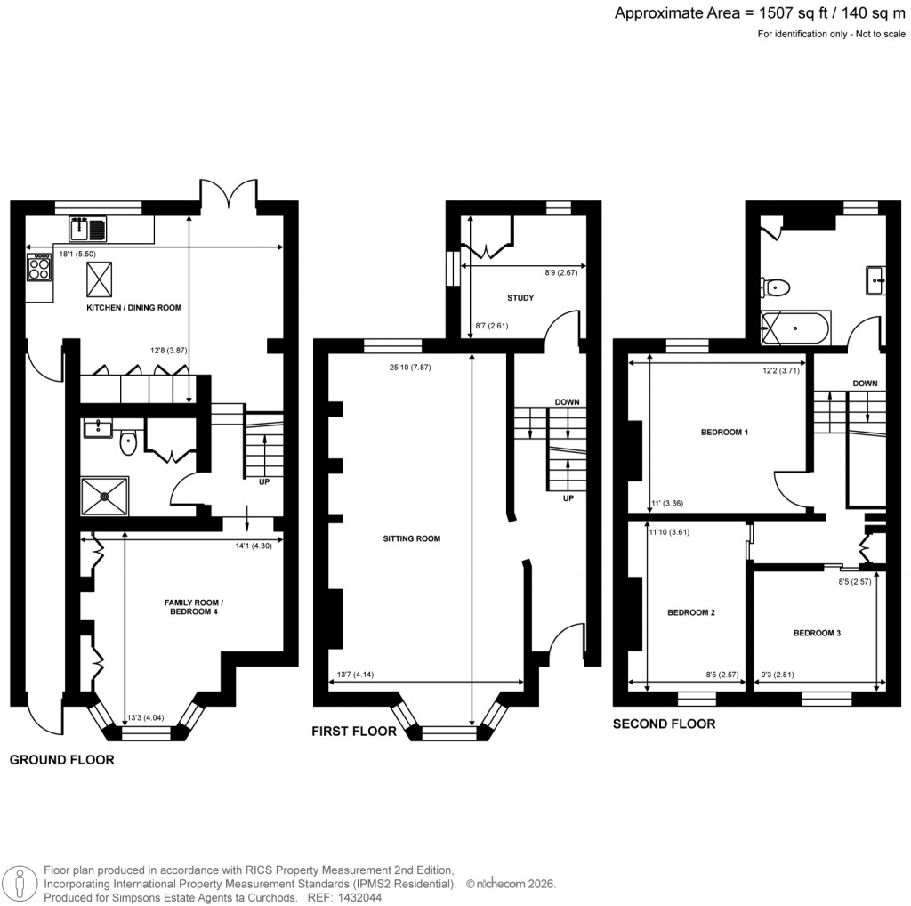 Floorplans For Addison Road, Guildford, Surrey