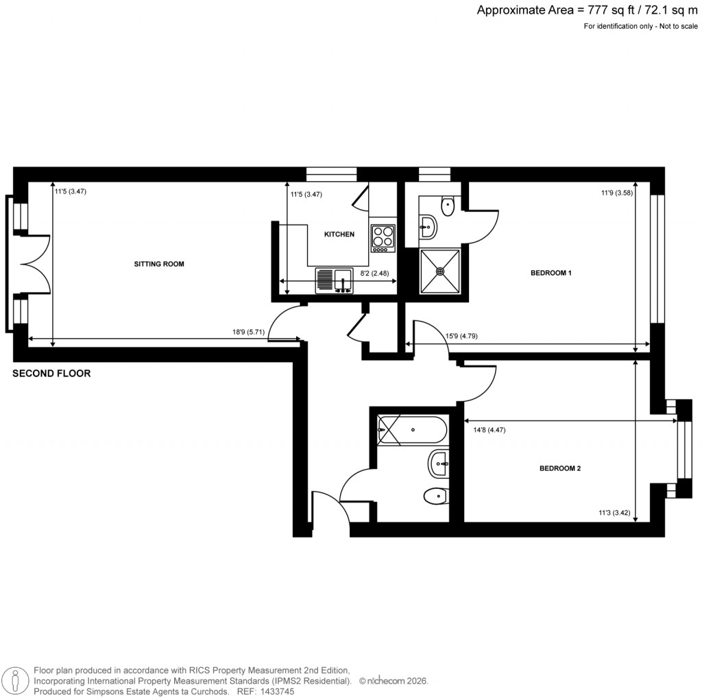 Floorplans For Faraday Road, Guildford, Surrey