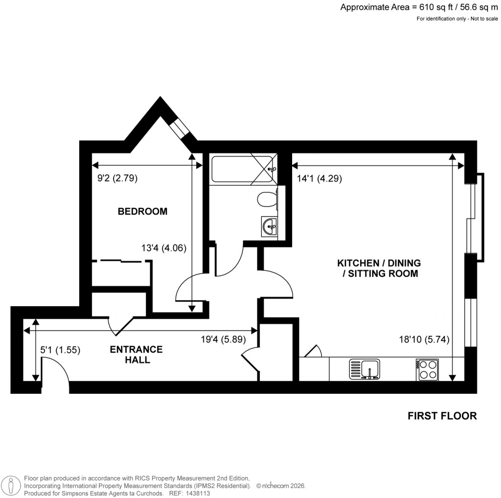 Floorplans For Wharf Road, Guildford, Surrey