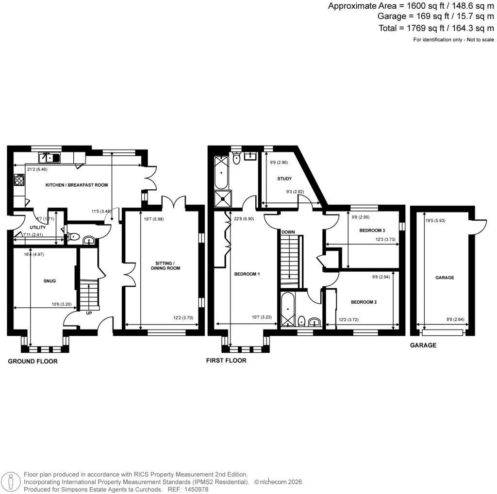 Floorplans For Forster Road, Guildford, Surrey