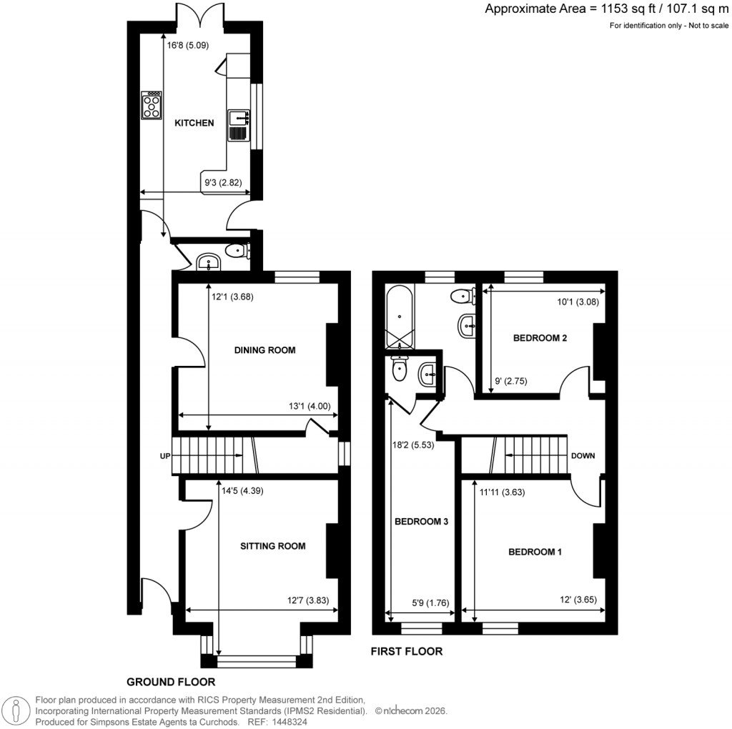 Floorplans For College Road, Guildford, Surrey