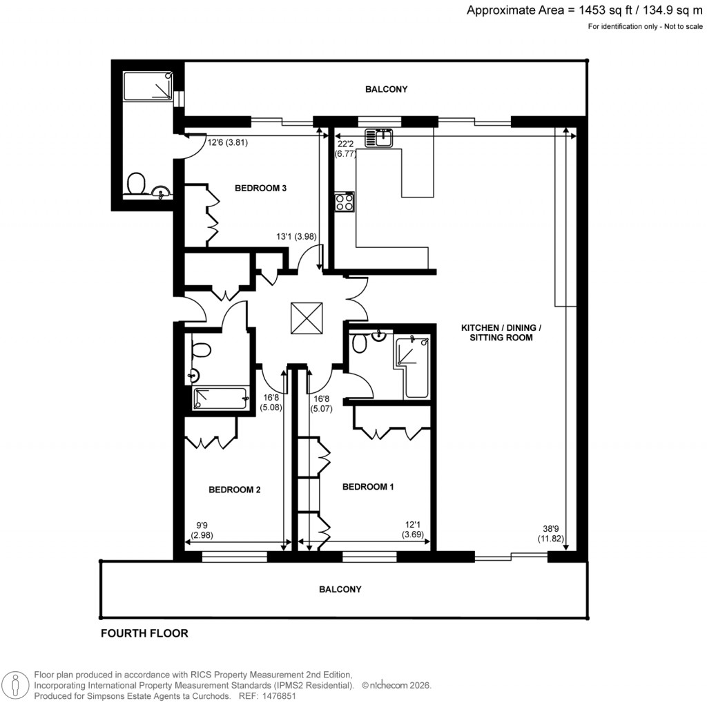 Floorplans For Epsom Road, Guildford, Surrey
