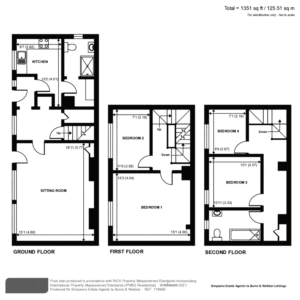 Floorplans For Tannery Lane, Bramley, Surrey