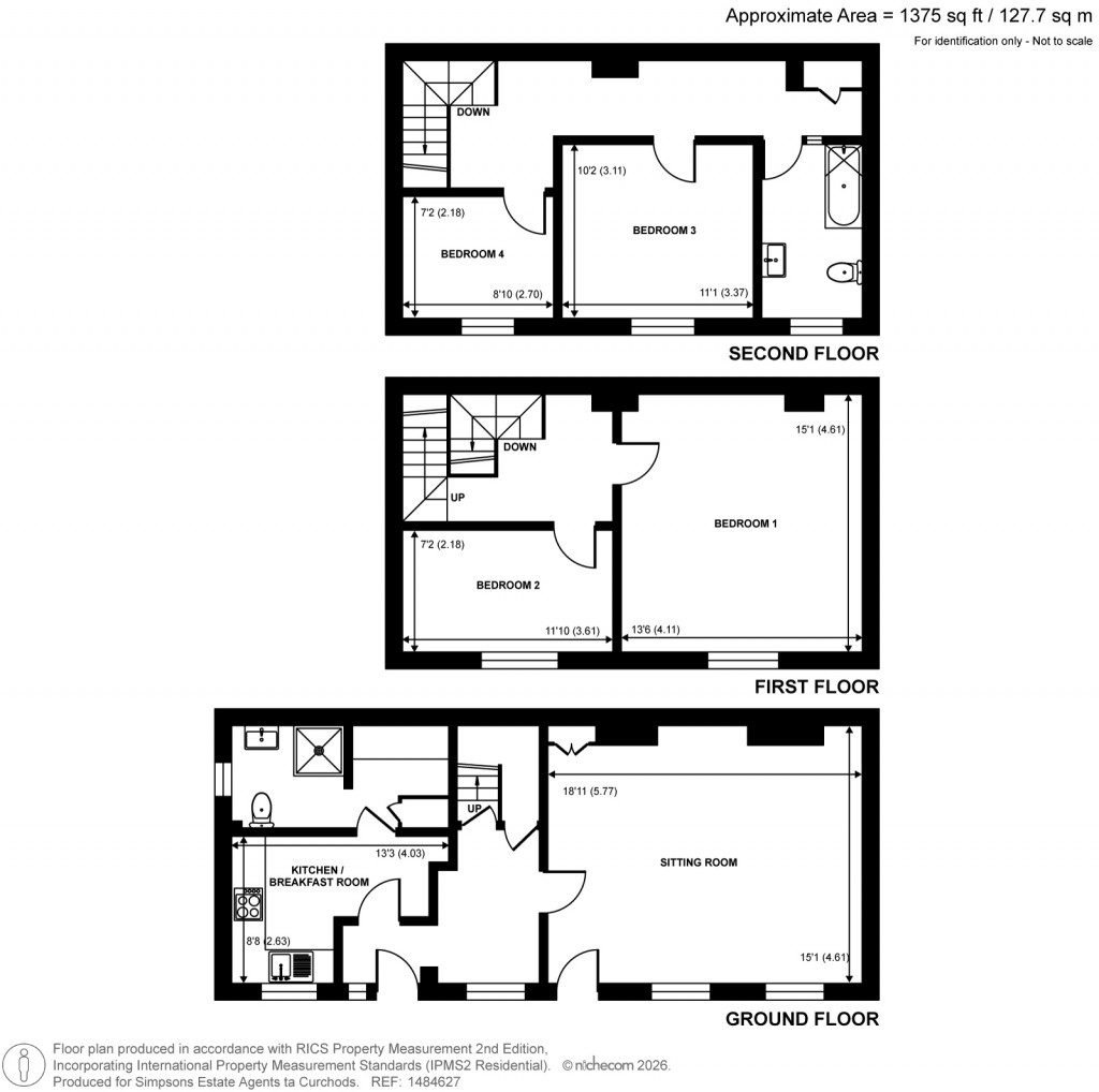 Floorplans For Tannery Lane, Bramley, Surrey