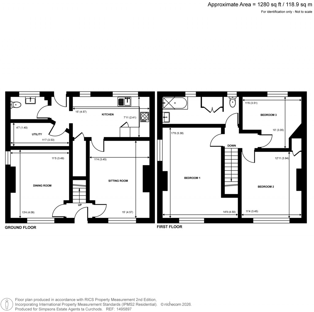 Floorplans For Gosden Common, Bramley, Guildford, Surrey
