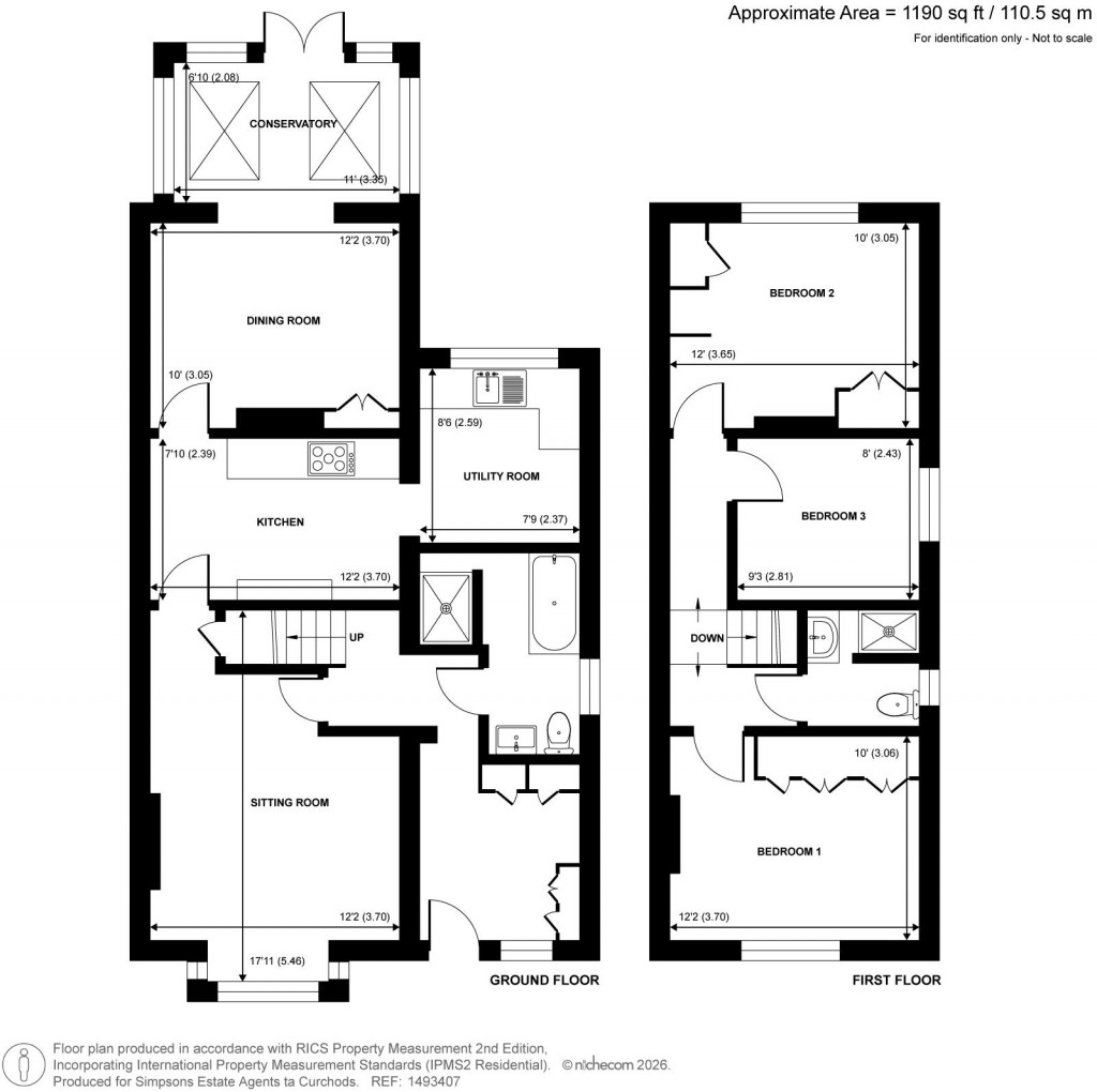 Floorplans For Woodlands Road, Guildford, Surrey