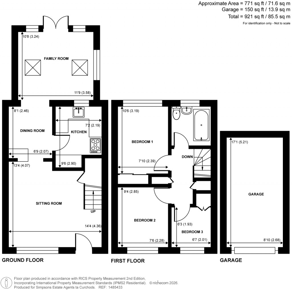 Floorplans For Tythebarn Close, Guildford, Surrey