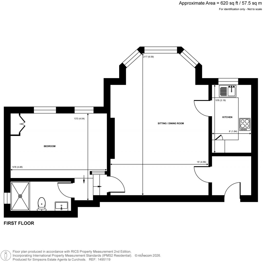 Floorplans For Clandon Road, Guildford, Surrey