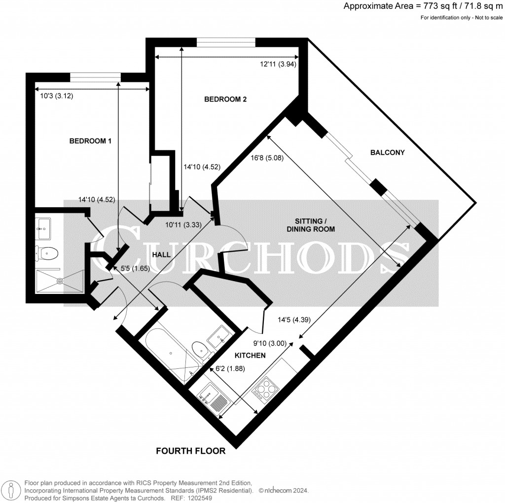 Floorplans For Stanley Road, Woking, Surrey